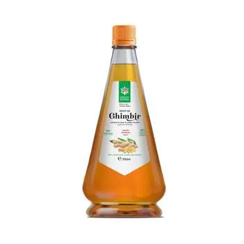 Sirop natural de ghimbir cu lamaie presat la rece, 250ml, Steaua Divina