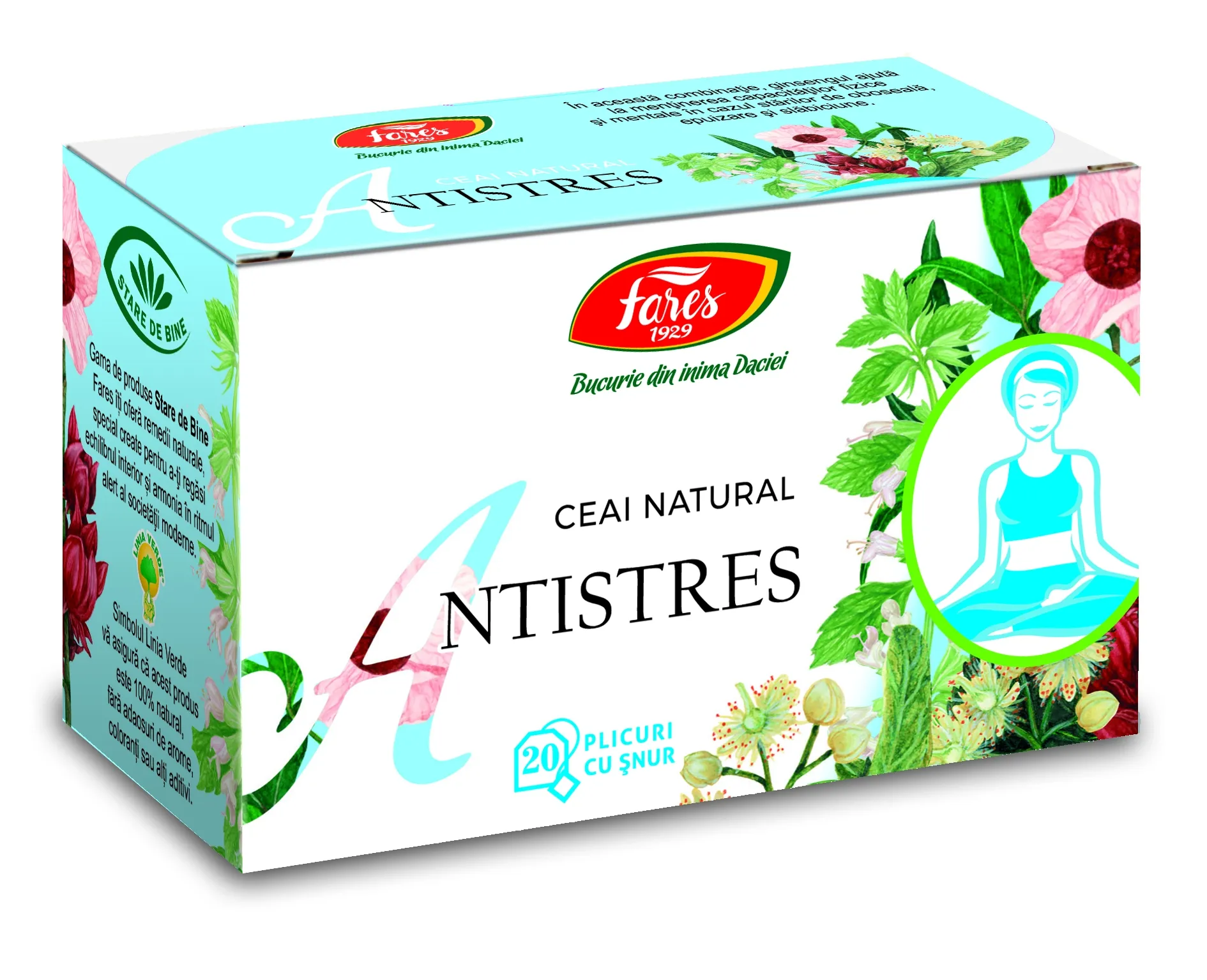 Antistres ceai doze Fares