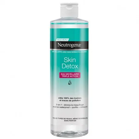 Neutrogena SKIN Detox Apa micelara, 400 ml