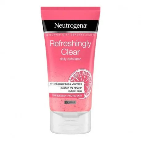 Neutrogena Refreshingly Clear Gel exfoliant fata, 150 ml