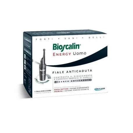 Bioscalin Energy Tratament energizant impotriva caderii parului pentru barbati, 10 fiole