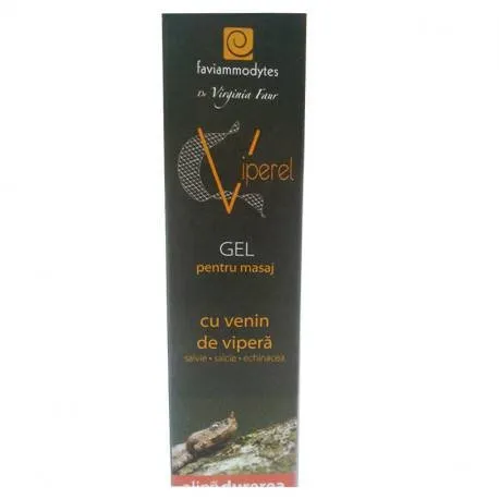 Viperel gel antireumatic cu venin de vipera, 50ml