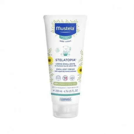 Mustela Stelatopia crema emolienta, 200 ml