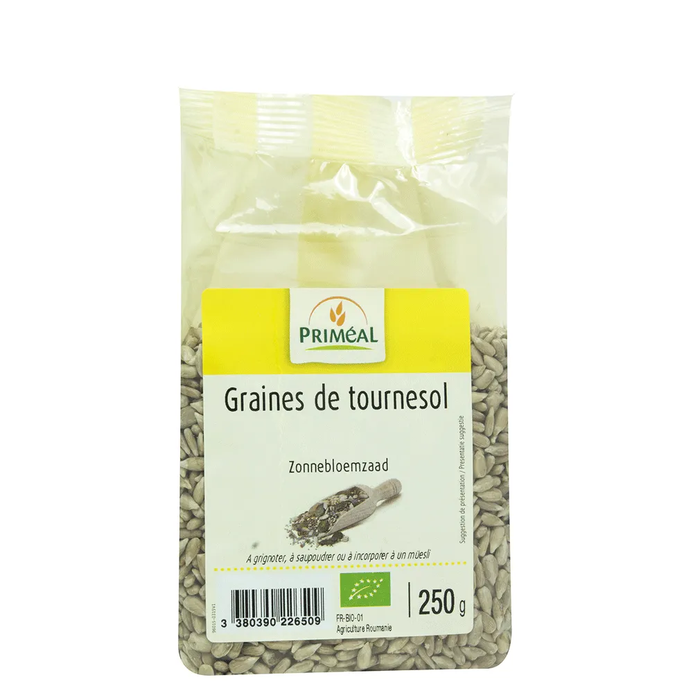 Seminte de floarea soarelui (250g), Primeal