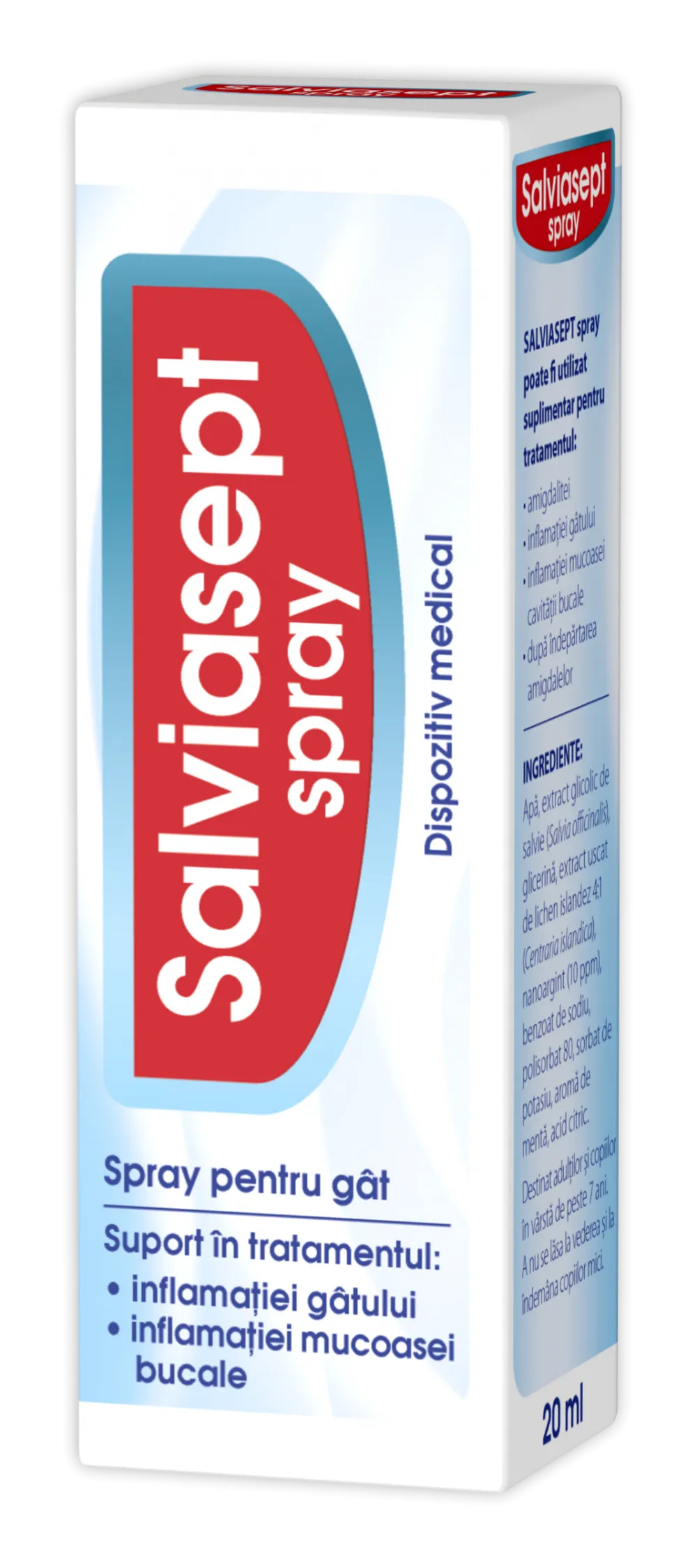 Zdrovit Salviasept spray gat x 20ml