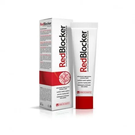 REDBLOCKER crema de noapte, 50 ml