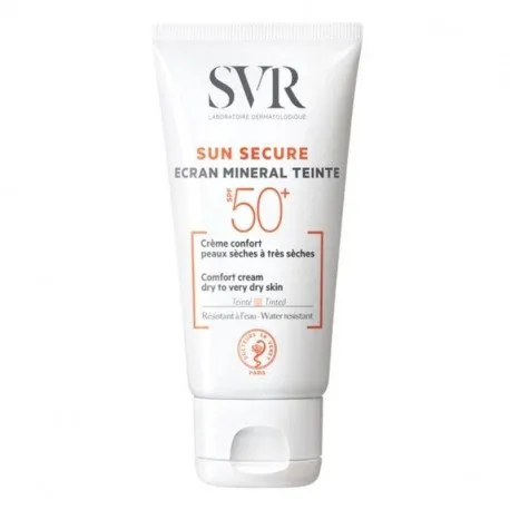 SVR Sun Secure Ecran Mineral SPF50+ piele uscata, 50ml