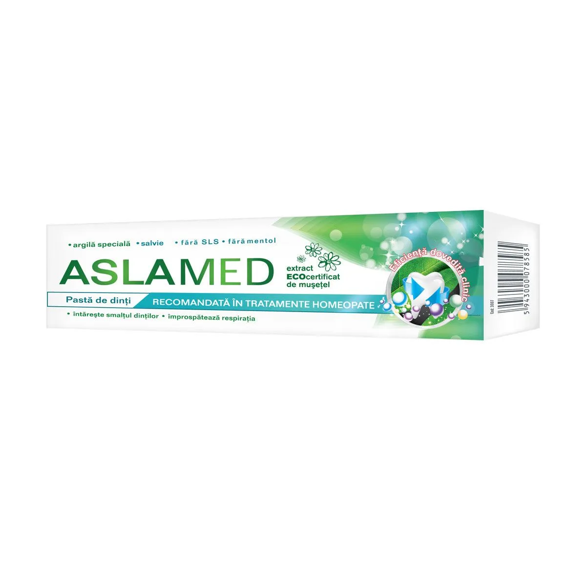 Aslamed pasta de dinti