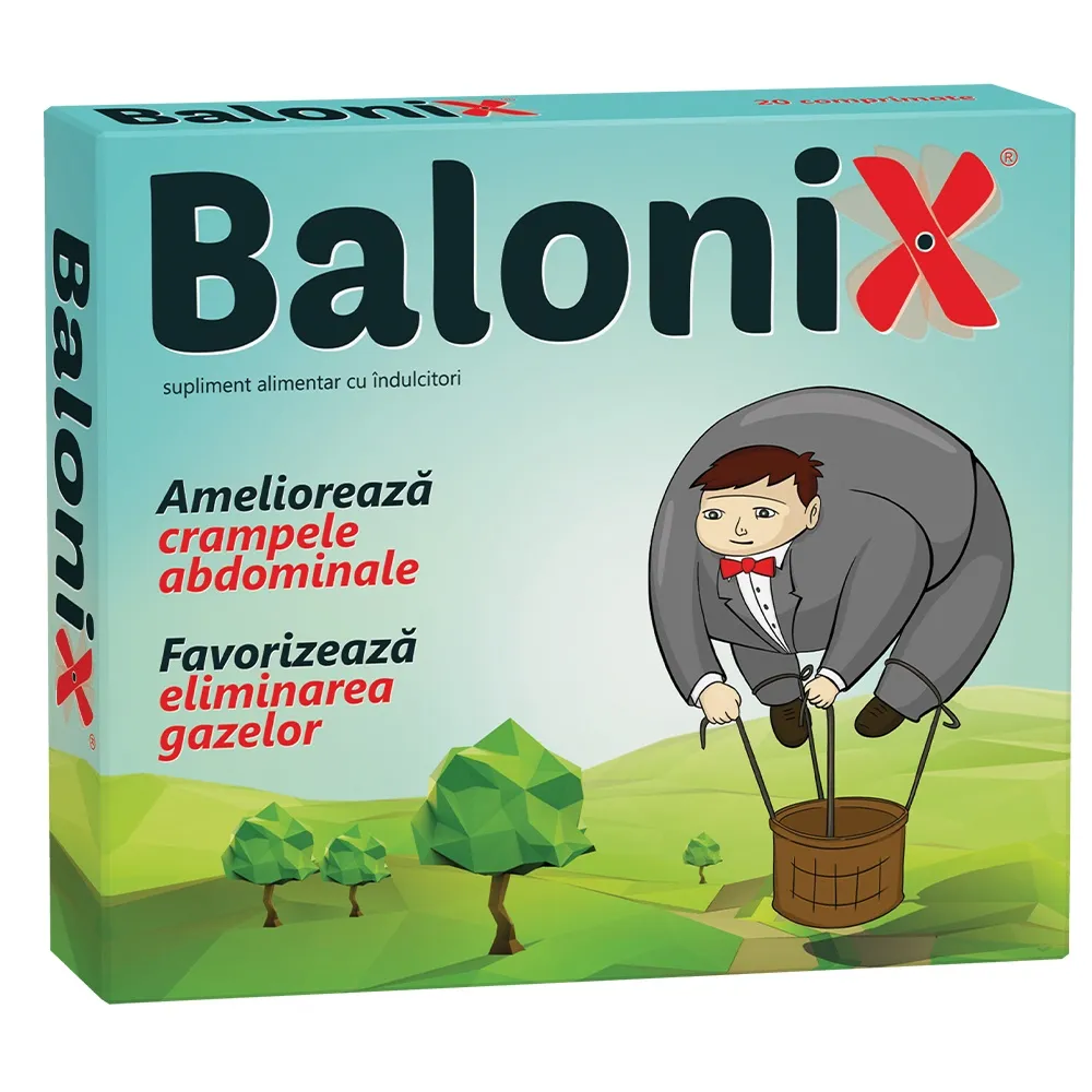 Alinan balonix x 20 comprimate masticabile