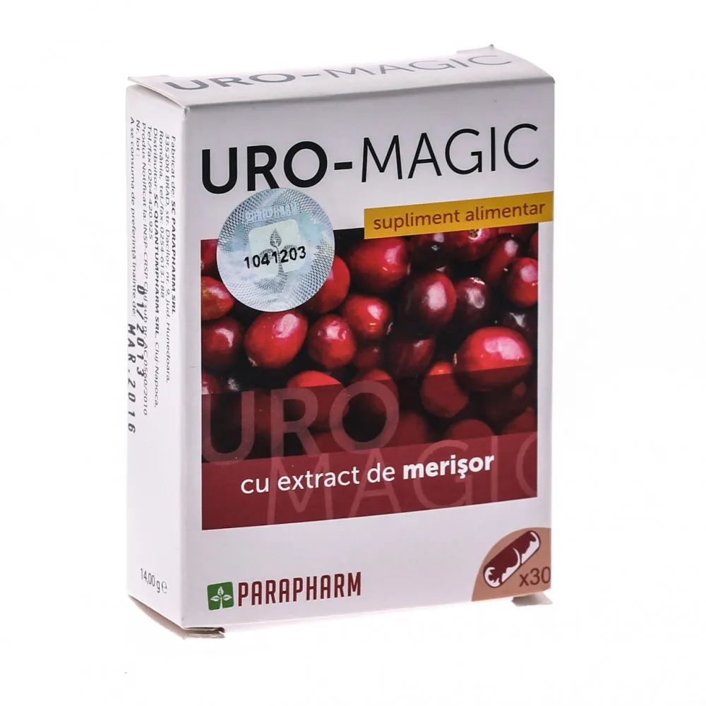 Quantumpharm, Uro - Magic (cu extract de merisor) (30 capsule)
