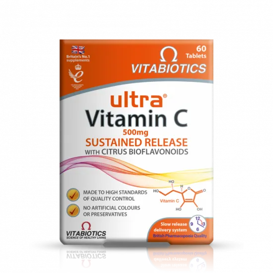 Vitabiotics Ultra Vitamina C SR x 60 comprimate