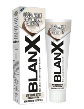 Pasta de dinti Coco White, 75ml, Blanx