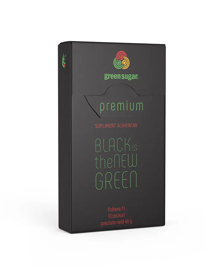 GREEN SUGAR PREMIUM 1:1  X 10 STICKURI