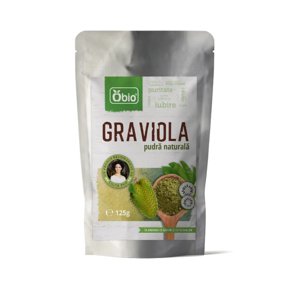 Graviola pulbere raw (125 grame)
