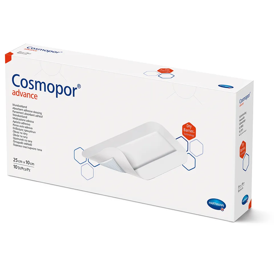 Hartmann Cosmopor Advance 25/10cm x 10 bucati