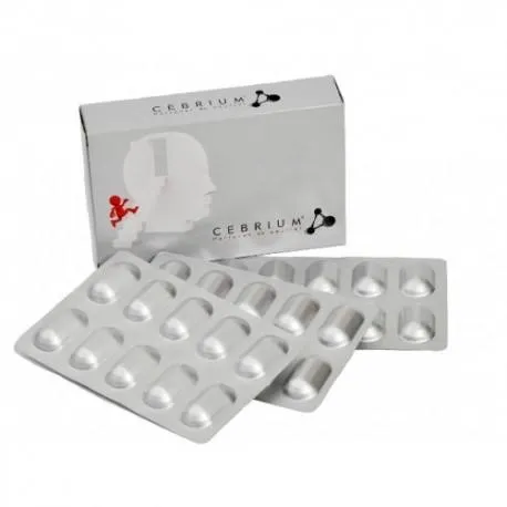 Cebrium, 30 capsule, adjuvant activitate cerebrala