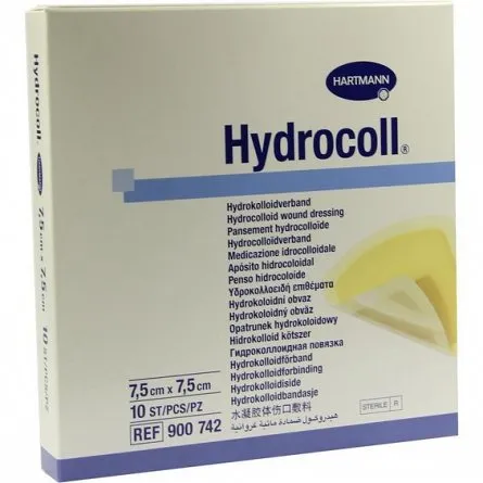 Hartmann Hydrocoll 7.5/7.5cm 10 bucati