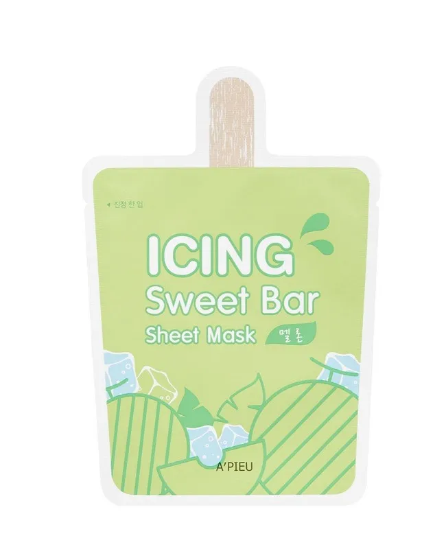 Masca faciala Icing Sweet Bar calmanta cu Pepene galben 21g (A'Pieu)