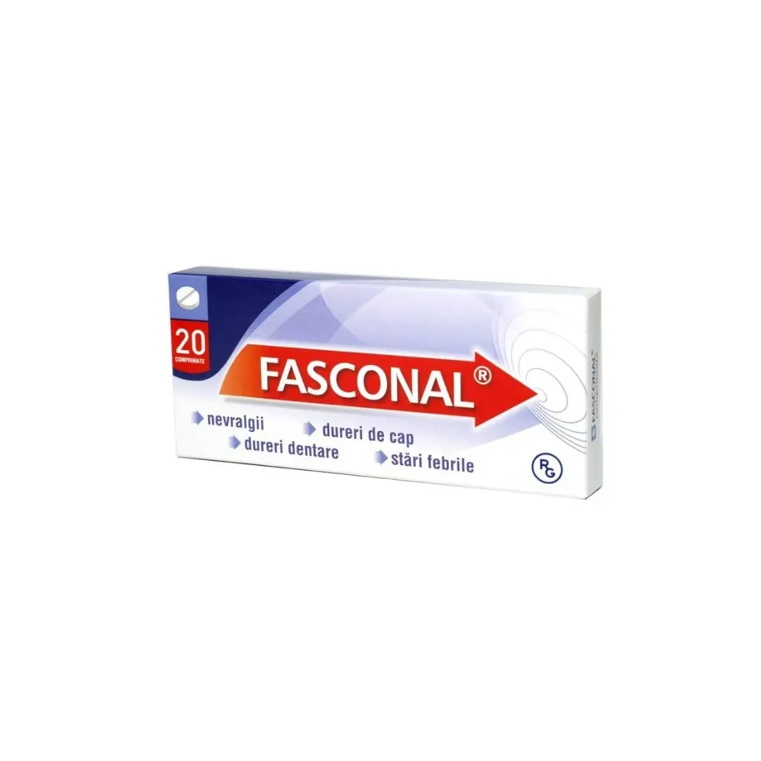 Fasconal, 20 comprimate, Gedeon Richter