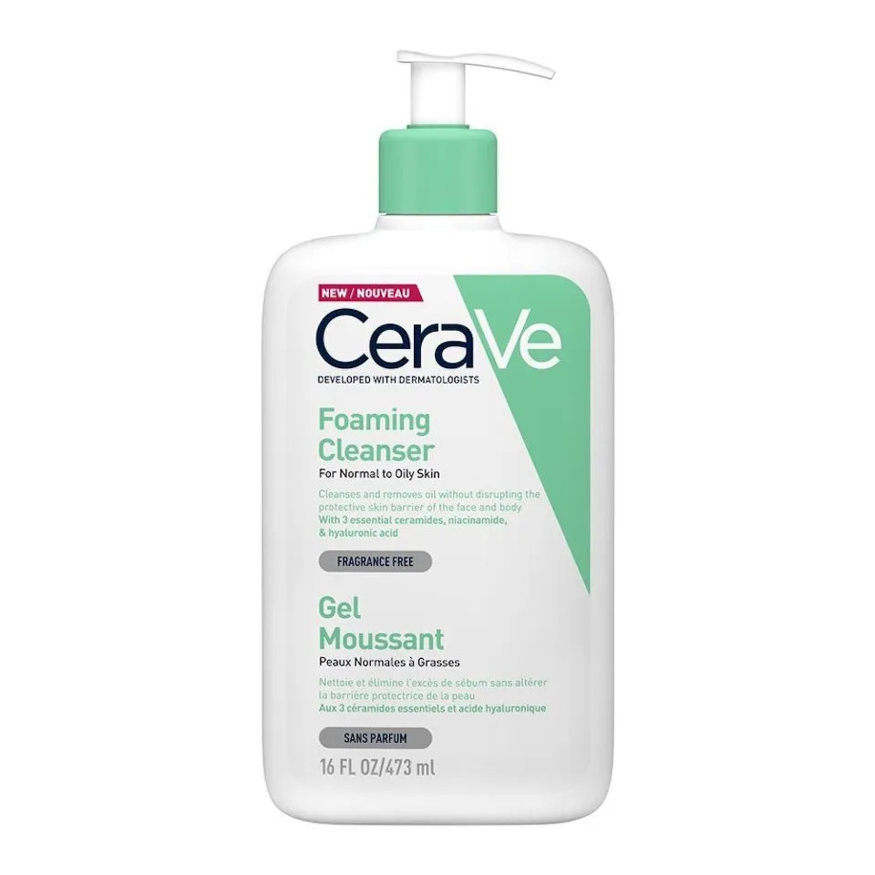 CERAVE GEL DE CURATARE SPUMANT PIELE NORMALA SI GRASA 473ML