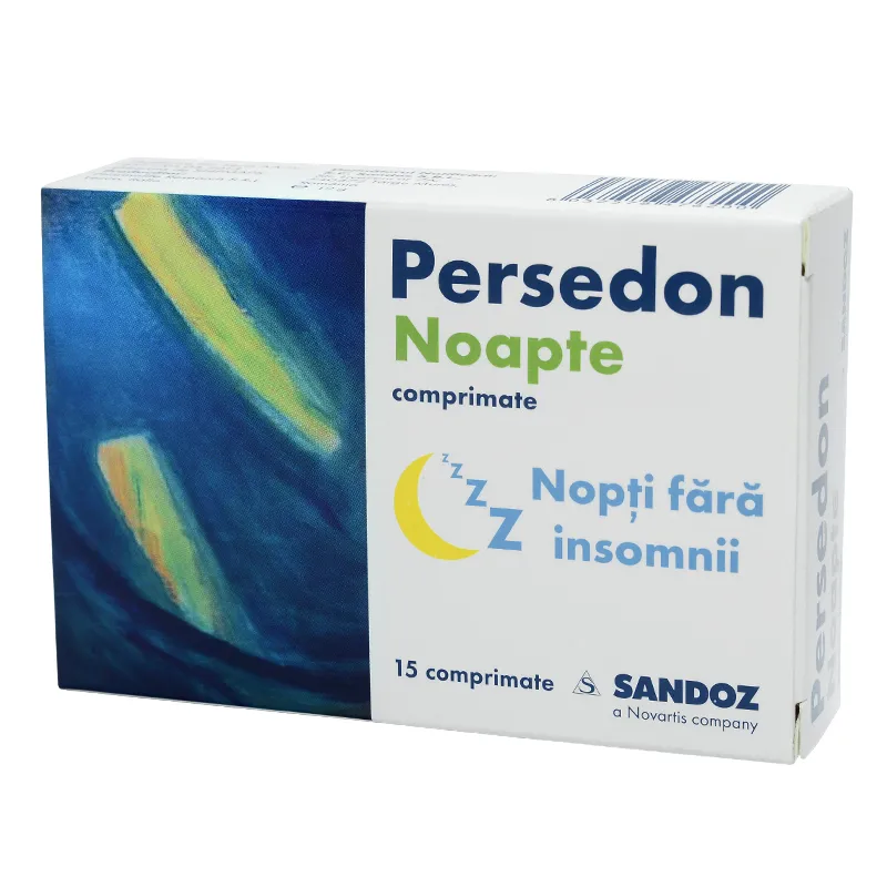 Persedon noapte x 15 comprimate