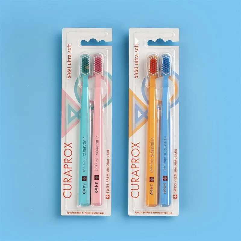 CURAPROX Set periute de dinti Retrofuturedesign, 2 bucati