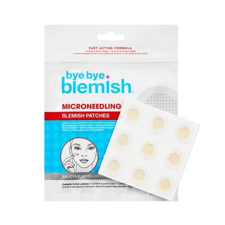 Plasturi pentru cosuri Microneedling, 9 bucati, Bye Bye Blemish