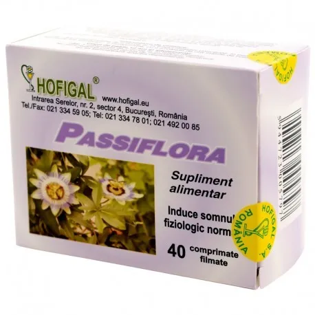 HOFIGAL PASSIFLORA 40 COMPRIMATE FILMATE