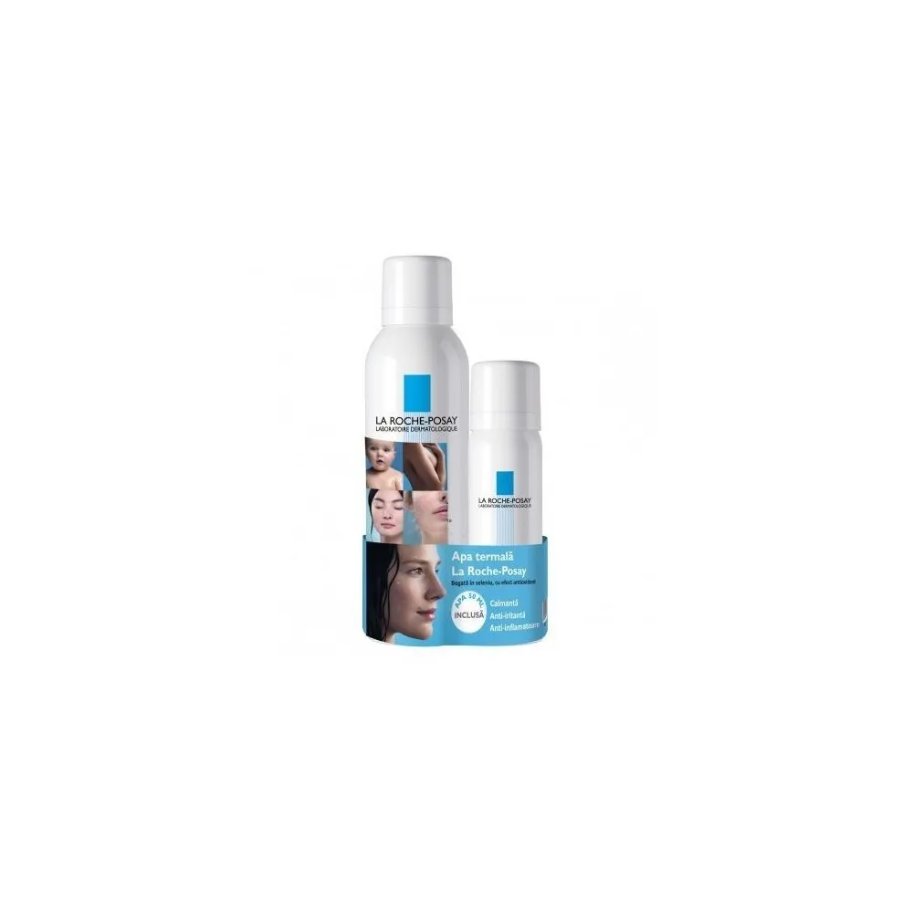 La Roche Posay pachet Apa termala x 150ml + Apa termala x 50ml