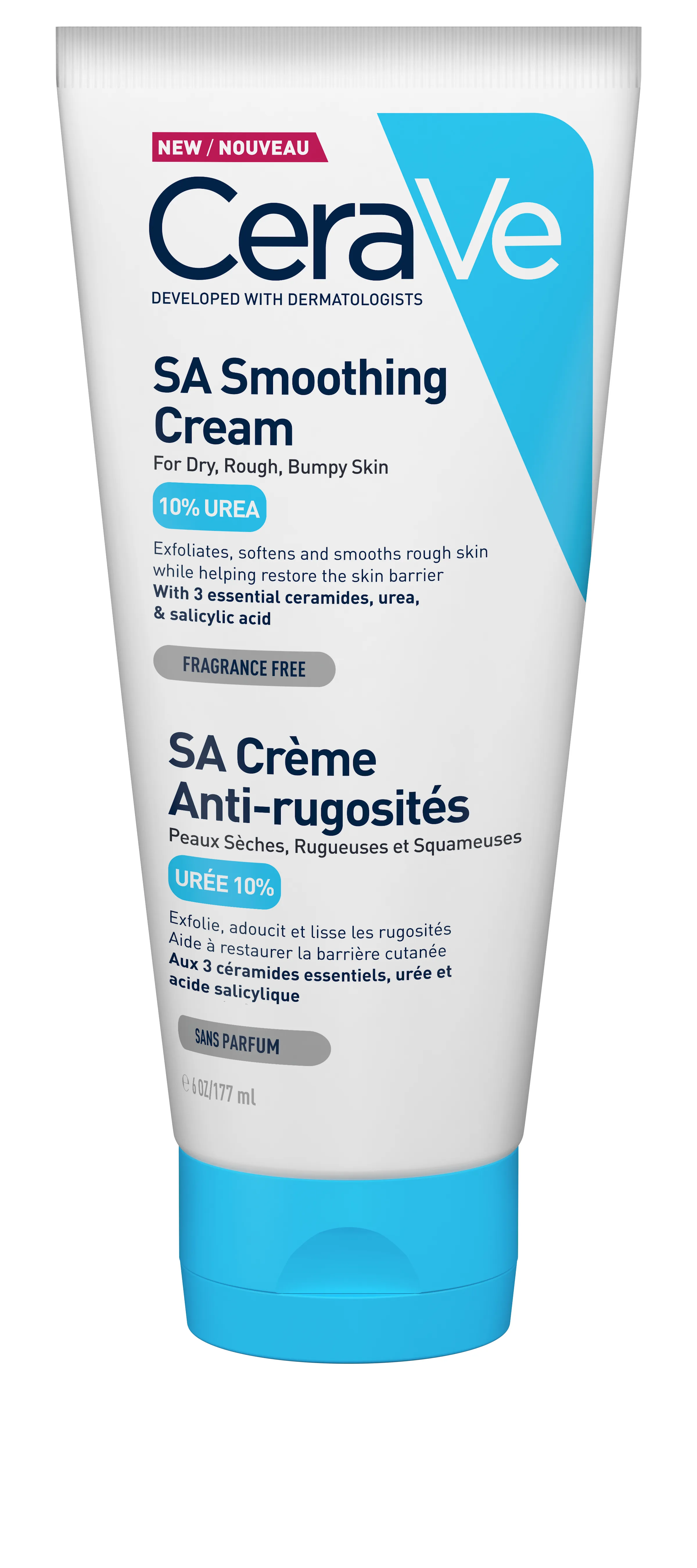 Cremă hidratantă și exfoliantă anti-rugozități, 177 g, CeraVe