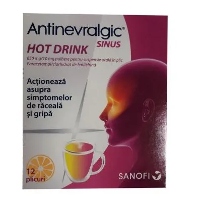 Antinevralgic Sinus HotDrink pulb x 12pl