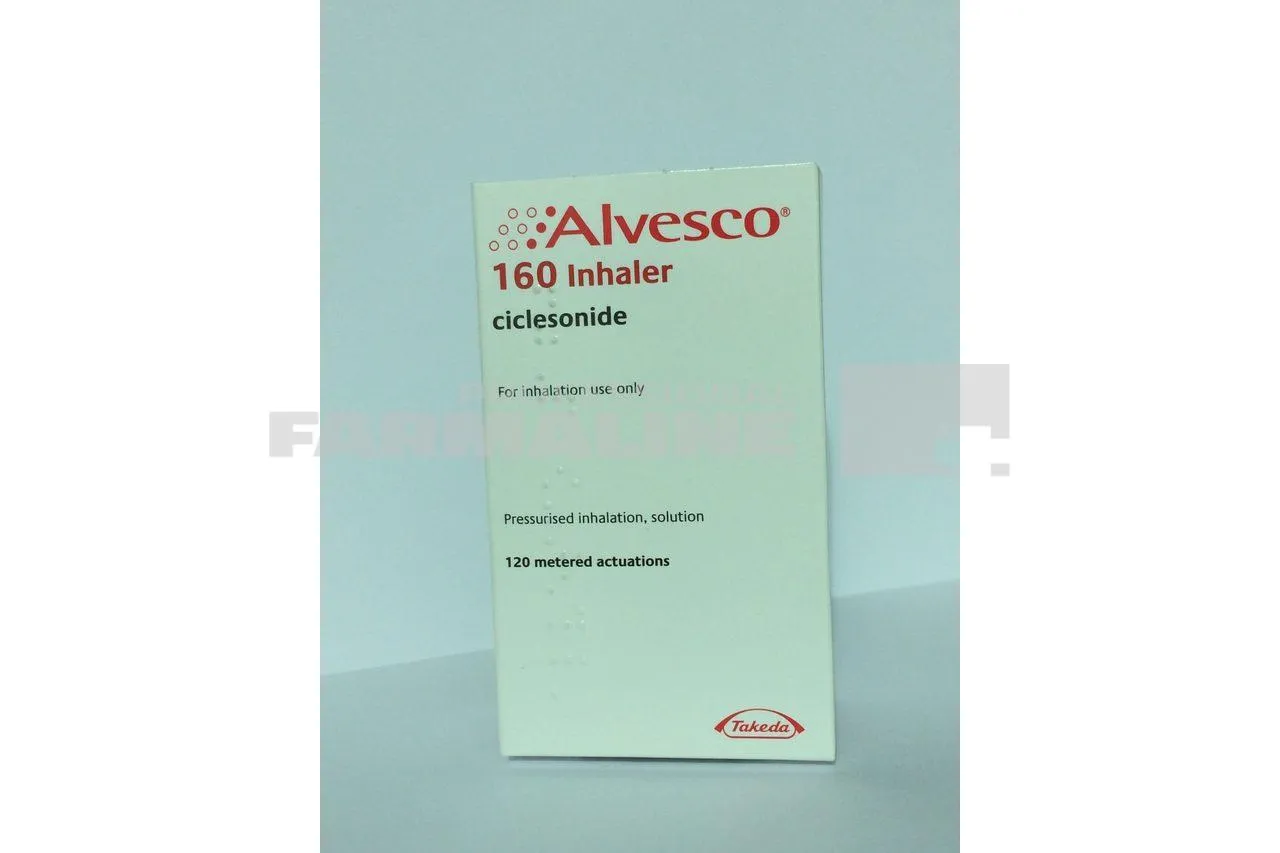 ALVESCO 160 INHALER X 1 SOL. DE INHALAT PRESURIZATA 160ÃƒÂg/doza TAKEDA GMBH
