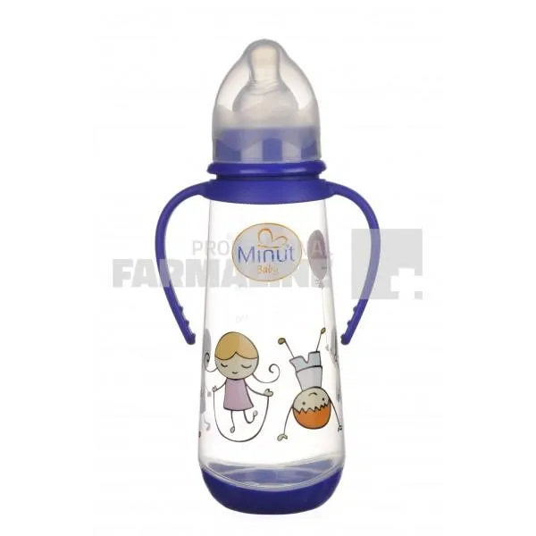 Minut Baby TR 20110102 Biberon cu manere 250 ml