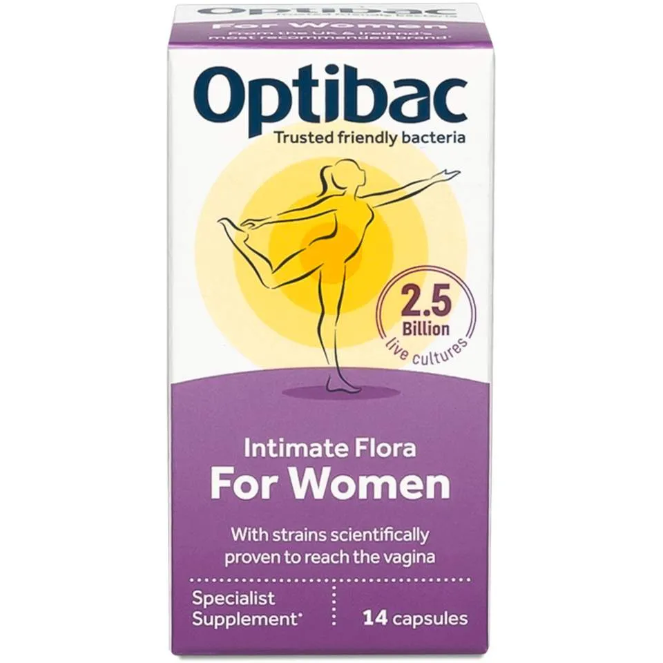 OPTIBAC 604 PROBIOTIC PENTRU FLORA VAGINALA 14 CAPSULE