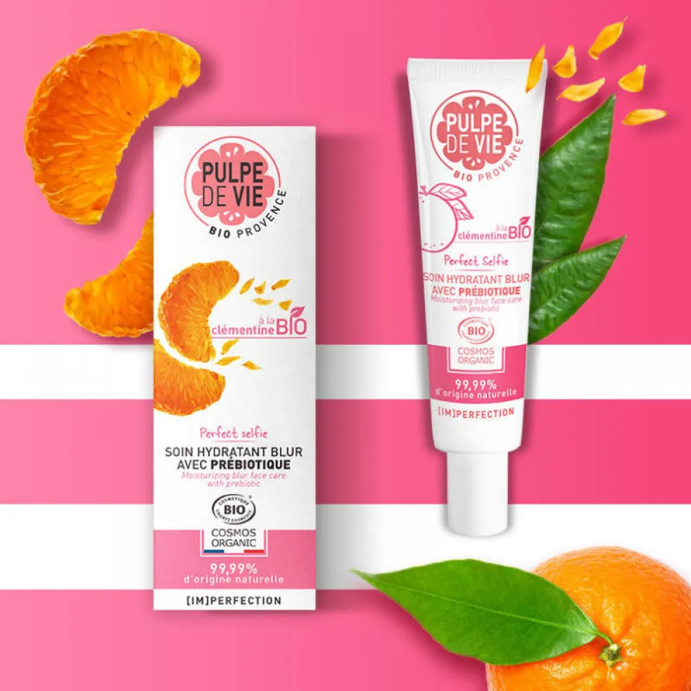 Crema hidratanta prebiotica pentru estomparea imperfectiunilor Perfect Selfie (40 ml), Pulpe de Vie