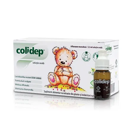 Colidep solutie orala 5,5ml x 8monodoze