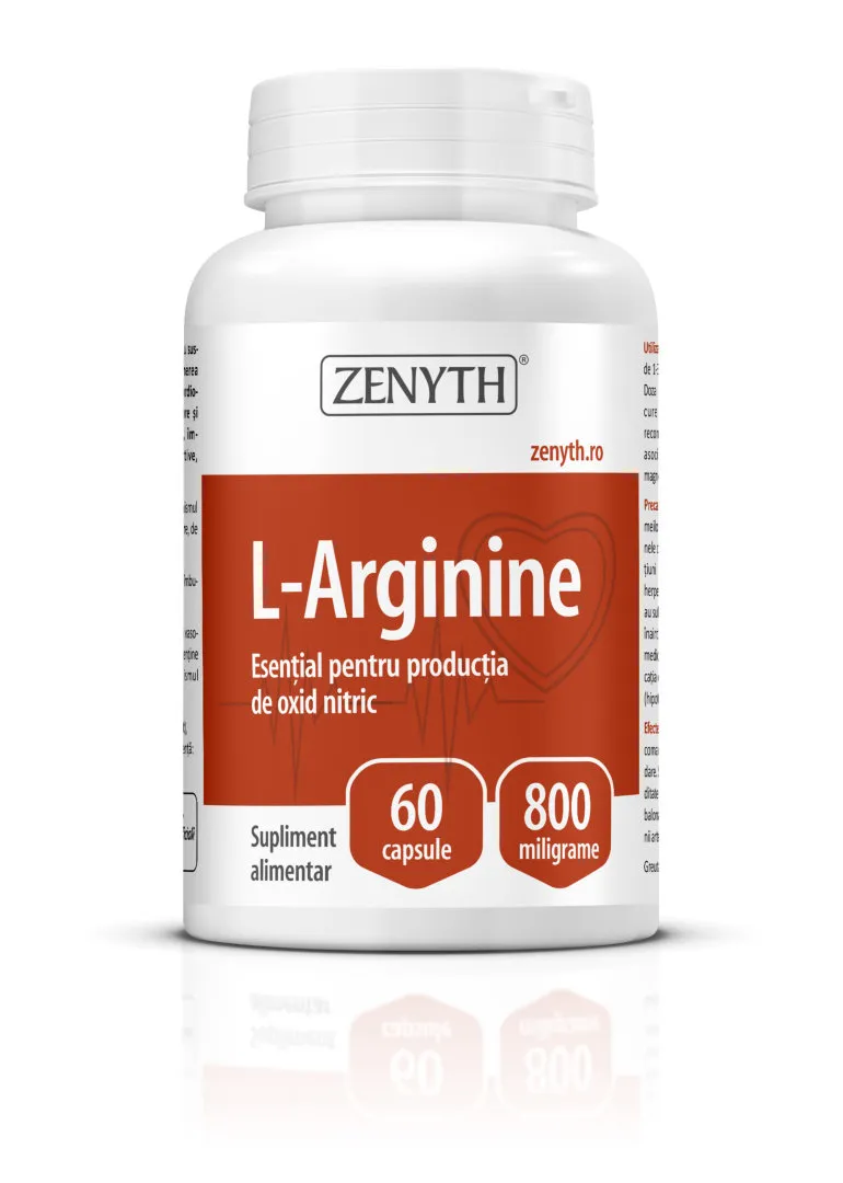 L-Arginine x 60cps (Zenyth)