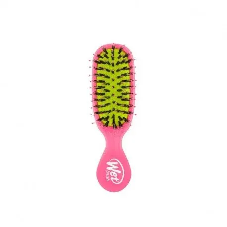 WET BRUSH Perie de par Shine Enhancer Mini pentru stralucire, Roz, 1 bucata