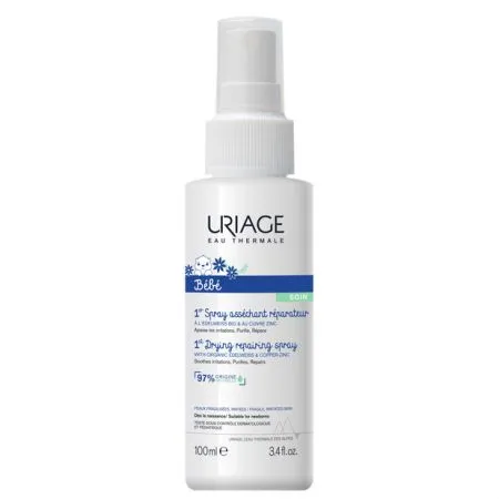 Spray anti-iritatii CU + ZN 1er Bebe, 100 ml, Uriage