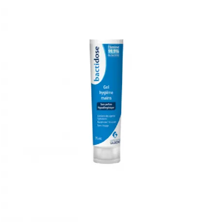 Bactidose gel hidroalcoolic fara parfum, 75 ml
