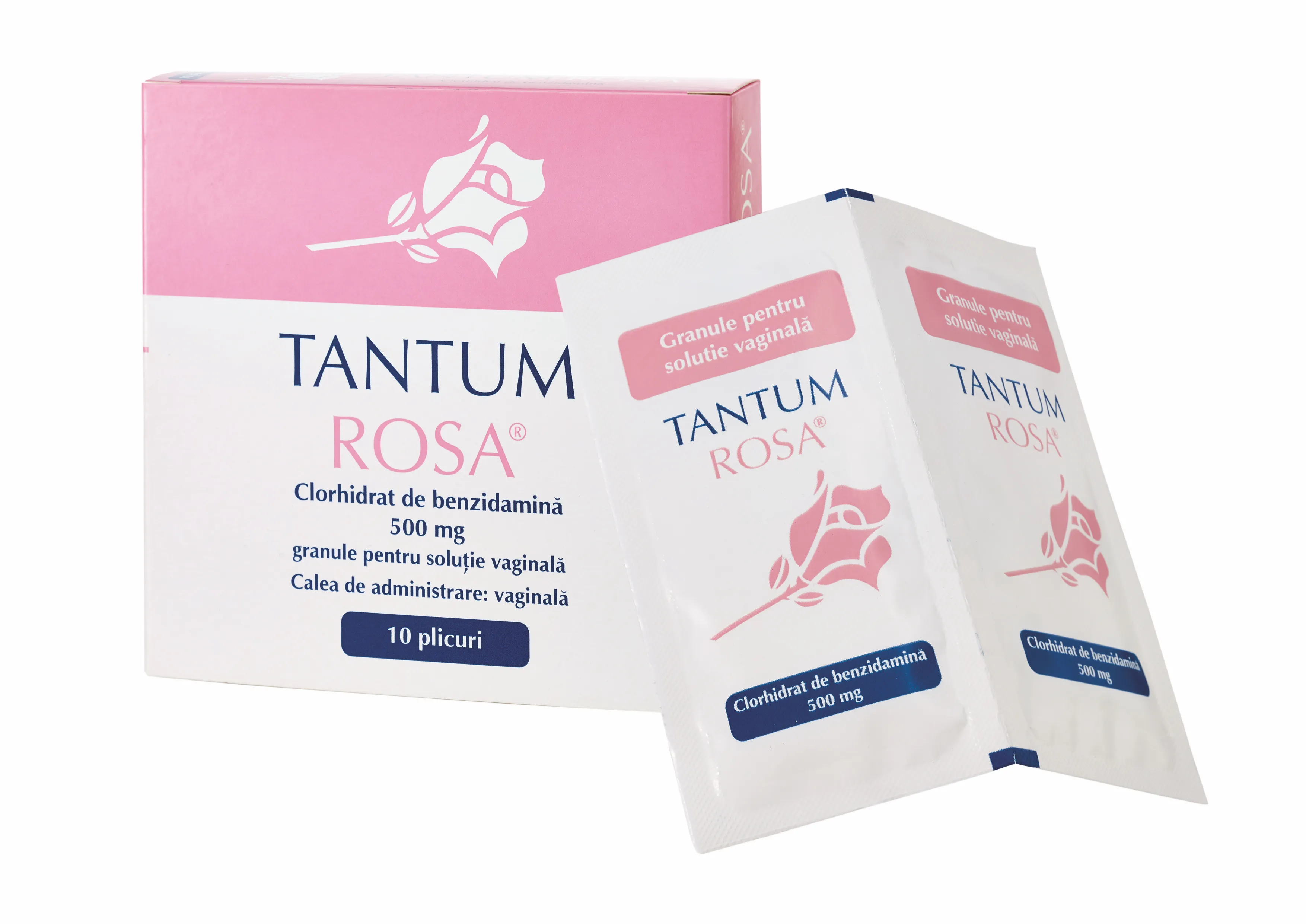 Tantum Rosa granule pentru solutie vaginala 10 plicuri