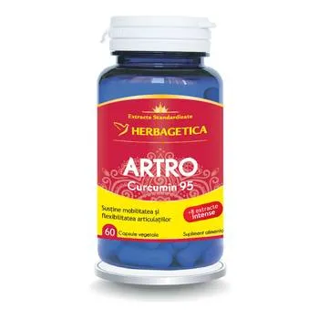 Artro + Curcumin 95, 60 capsule, Herbagetica