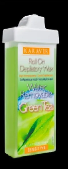 KARAVER CEARA DEPILATOARE ROLL-ON WS CAP MIC CU CEAI VERDE 100ML