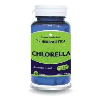 Chlorella, 60 capsule, Herbagetica