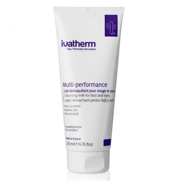 Ivatherm Lapte Demachiant Multi-Performanta pt Fata si Ochi 200ml