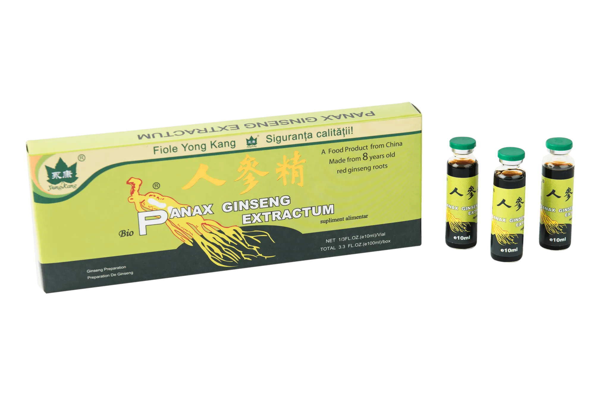 PANAX GINSENG 10 FIOLE BUVABILE 10 ML