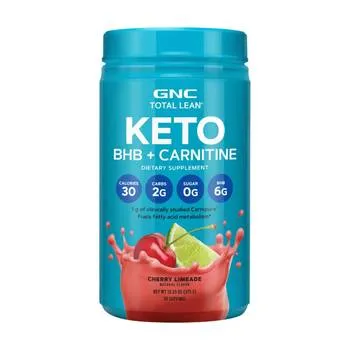 BHB si Carnitina cu aroma de limonada de cirese Total Lean, 375g, GNC