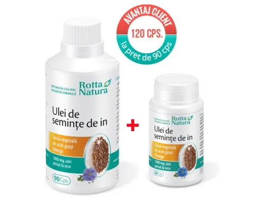 Rotta Natura Ulei Seminte In 90 + 30 capsule