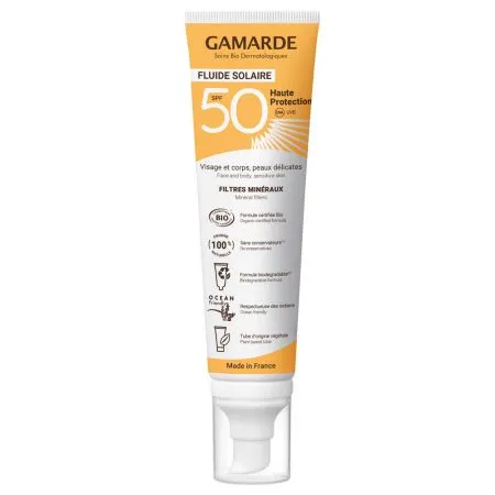 Crema protectie solara cu SPF50, 100 ml, Gamarde