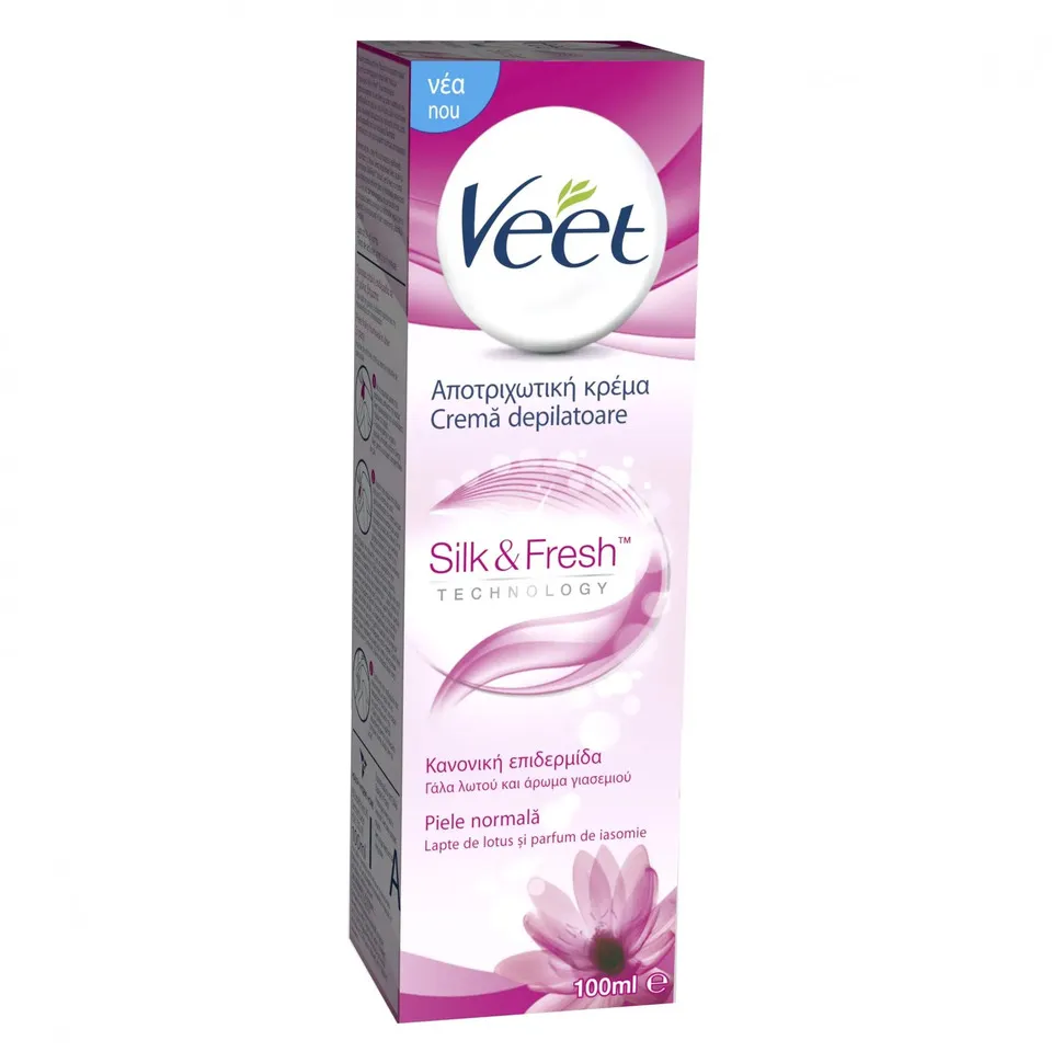 Veet Crema depilatoare cu lotus si iasomie pentru piele normala 100 ml